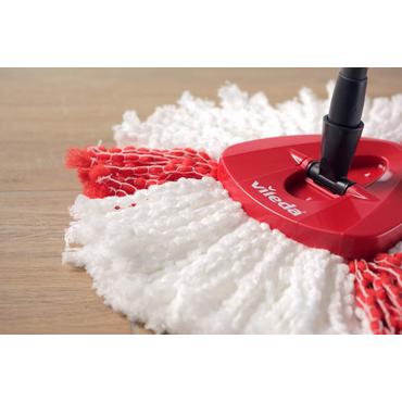 Vileda Turbo 2in1 Moppehoved Rød, Hvid