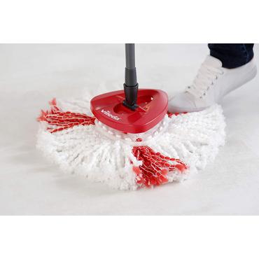 Vileda Turbo 2in1 Moppehoved Rød, Hvid