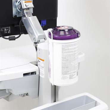 Ergotron T-Slot Wipes Holder monteringskomponent - vit