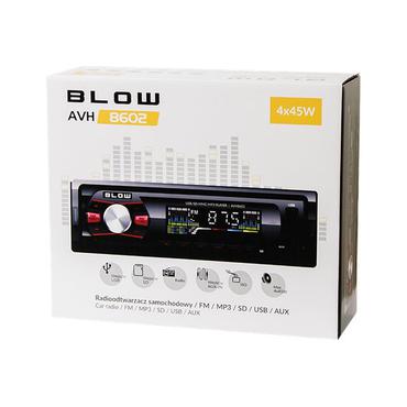 Blow AVH-8602 - Bil - digital mottagare - inbyggd enhet - Enkel-DIN