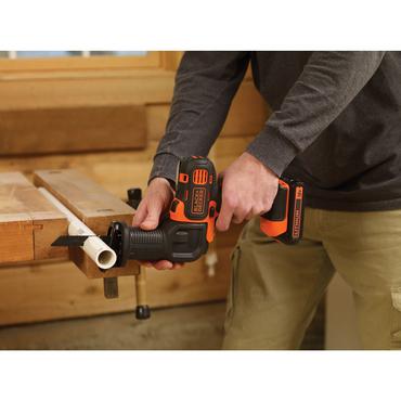Black & Decker MT218K-QW multifunktionsv&aelig;rkt&oslash;j Sort, Orange 8500 OPM