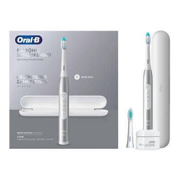 Oral-B Pulsonic Slim Luxe 4500 Voksen Sonisk tandbørste Platin