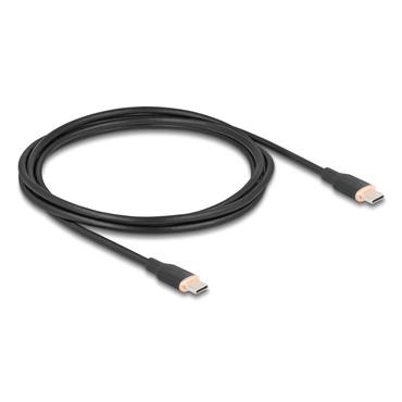 Delock - USB typ C-kabel - 24 pin USB-C till 24 pin USB-C - 2.5 m