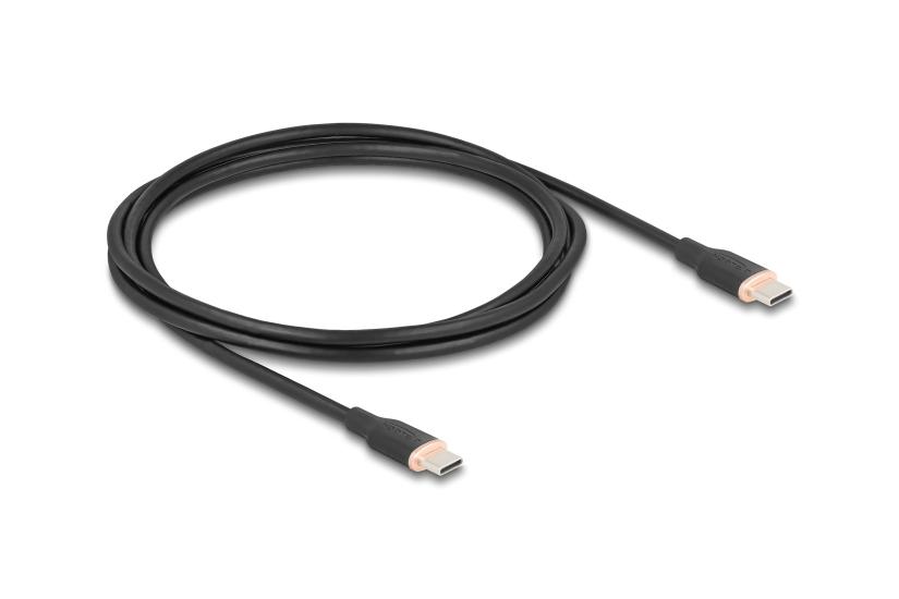 Delock - USB typ C-kabel - 24 pin USB-C till 24 pin USB-C - 2.5 m