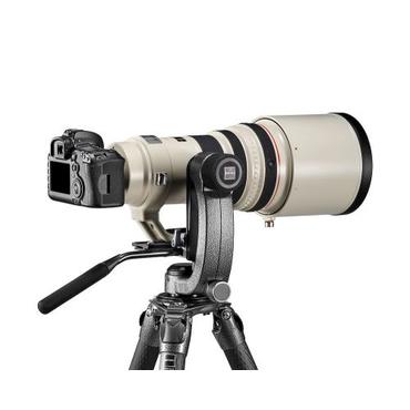 Gitzo GHFG1 stativhoved Sort Aluminium, Magnesium 1/4, 3/8"