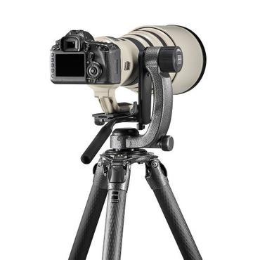 Gitzo GHFG1 stativhoved Sort Aluminium, Magnesium 1/4, 3/8"