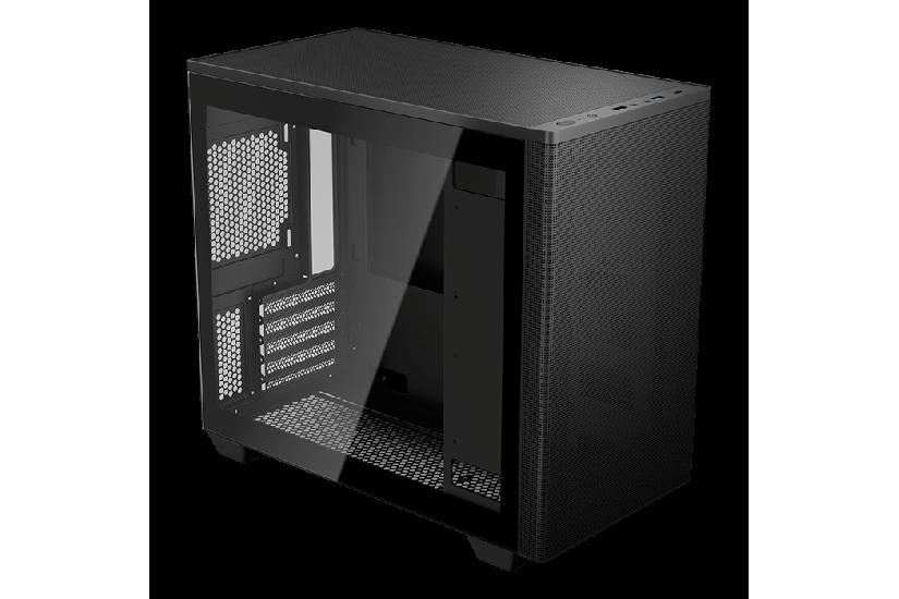 Aerocool Chassi - Mini Tower - Micro ATX, mini-ITX - 16,5 cm - 5 - 120 mm - SPCC - Svart