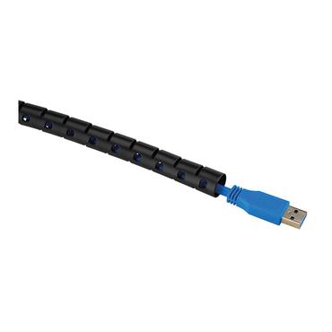 Neomounts ADS06-140BL kabelorganisator Skrivebord Kabelmuffe Sort 1 stk