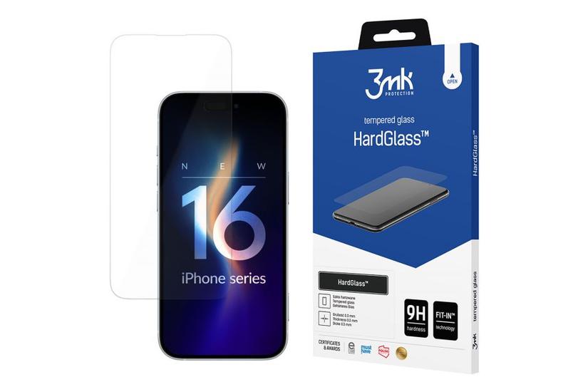 3MK HardGlass Klar sk&aelig;rmbeskytter Apple 1 stk