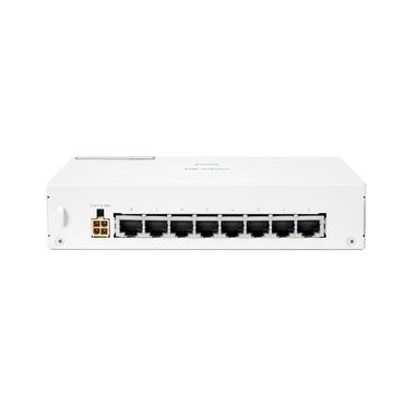 HPE Aruba Networking Networking Instant On Switch 8p Gigabit CL4 PoE 64W 1430 Ikke administreret L2 Gigabit Ethernet (10/100/1000) Strøm over Ethernet (PoE) Hvid