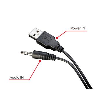 SureFire Gator Eye Sort, R&oslash;d Ledningsf&oslash;rt 2,5 W