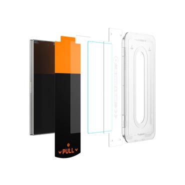 Spigen GLAS.tR EZ Fit Pro HD Klar skærmbeskytter Samsung 2 stk