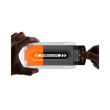 Spigen GLAS.tR EZ Fit Pro HD Klar skærmbeskytter Samsung 2 stk