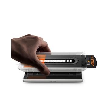 Spigen GLAS.tR EZ Fit Pro HD Klar skærmbeskytter Samsung 2 stk