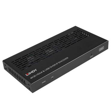 Lindy 4K30 HDMI & USB over IP Encoder Multicast & Videowall