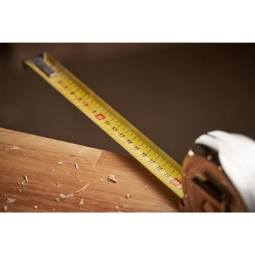 Stanley Powerlock målebånd 8 m Metal Sølv