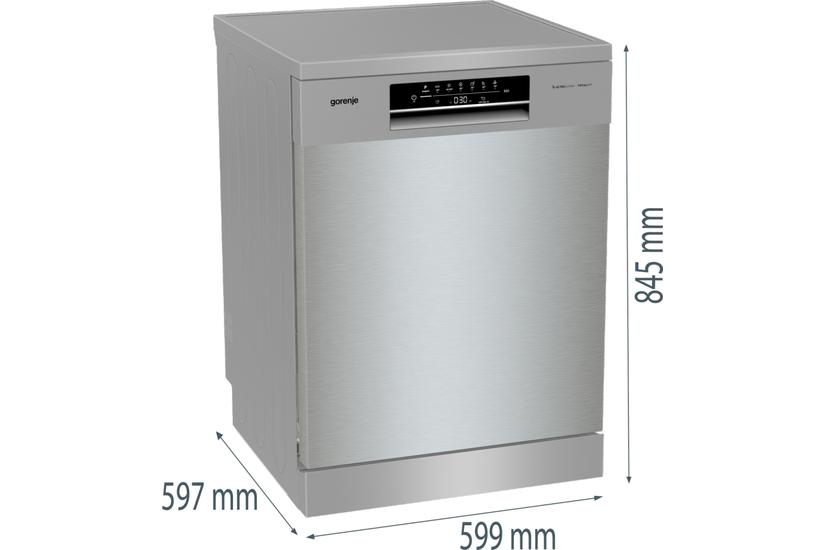 Gorenje GS643C90X Fritstående 16 kuverter C