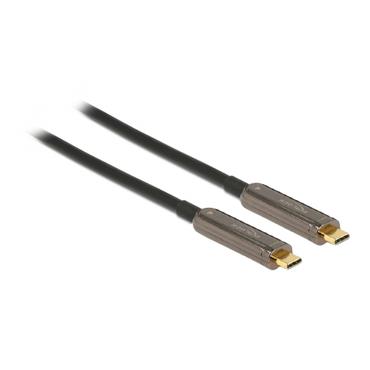 Delock - USB typ C-kabel - 24 pin USB-C till 24 pin USB-C - 20 m