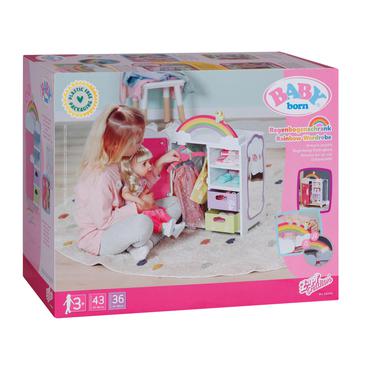 BABY born Rainbow Wardrobe Dukke garderobe