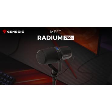 GENESIS RADIUM 750D Sort Pc-mikrofon