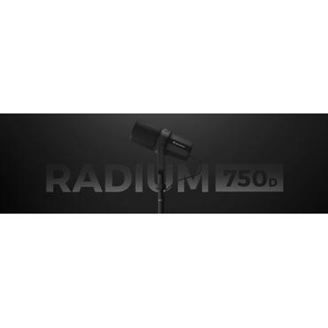 GENESIS RADIUM 750D Sort Pc-mikrofon