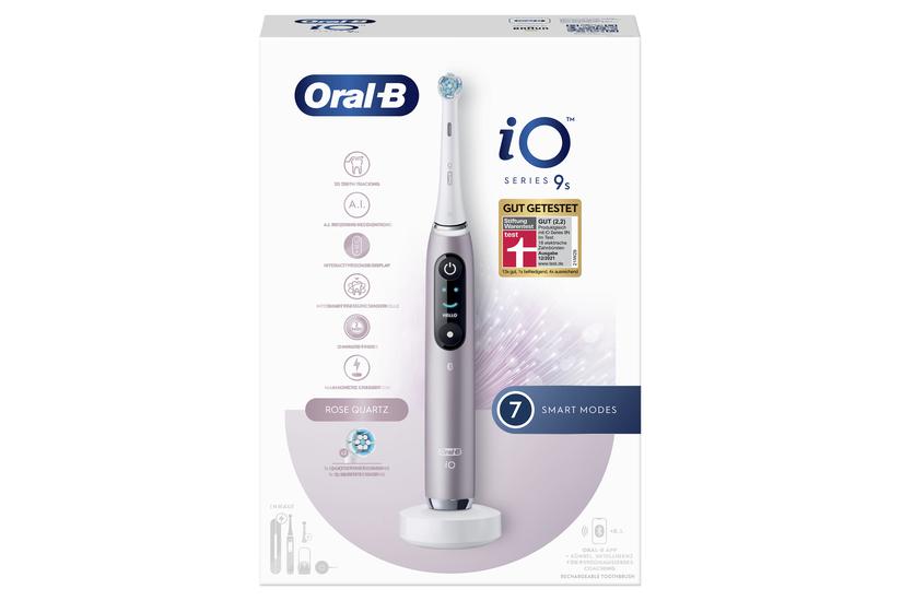 Oral-B iO Series 9n Voksen Roterende, pulserende tandbørste Rose