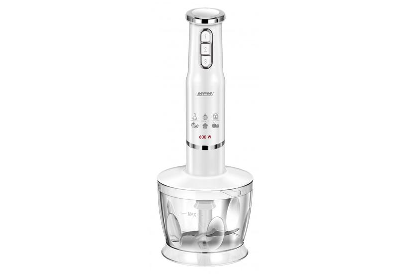 MPM Stavmixer - 600 W - 500 l - 3 - Vit