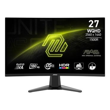 MSI MAG 27CQ6F sk&auml;rm - 27" - AMD Adaptive-Sync - Rapid VA - 0,5ms - WQHD 2560x1440