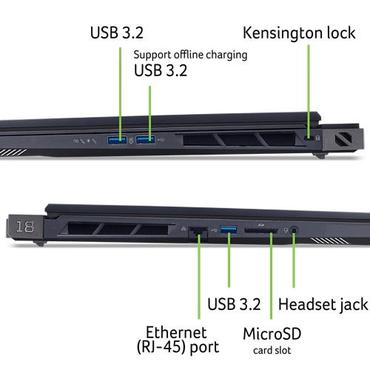 Acer Predator Helios 18 AI PH18-73-97FE 18 WQXGA MiniLED Core U9 275HX RTX5080 Win 11 Pro