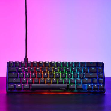 HyperX Alloy Origins 65 ─ mekanisk gaming-tastatur ─ HX Aqua (US layout)