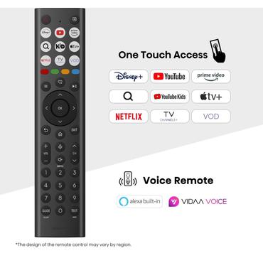 Hisense E7Q PRO 50E7Q PRO 127 cm (50") 4K Ultra HD Smart TV Wi-Fi Sort