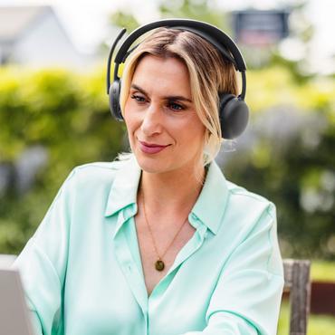 Logitech Zone Wireless 2 ES Headset Kabel & tr&aring;dl&oslash;s Opkald/musik USB Type-C Bluetooth Grafit