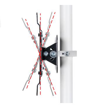 B-Tech BT5964 119,4 cm (47") Hvid Loft