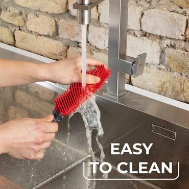 Vileda 173019 antistatisk børste Sort, Rød