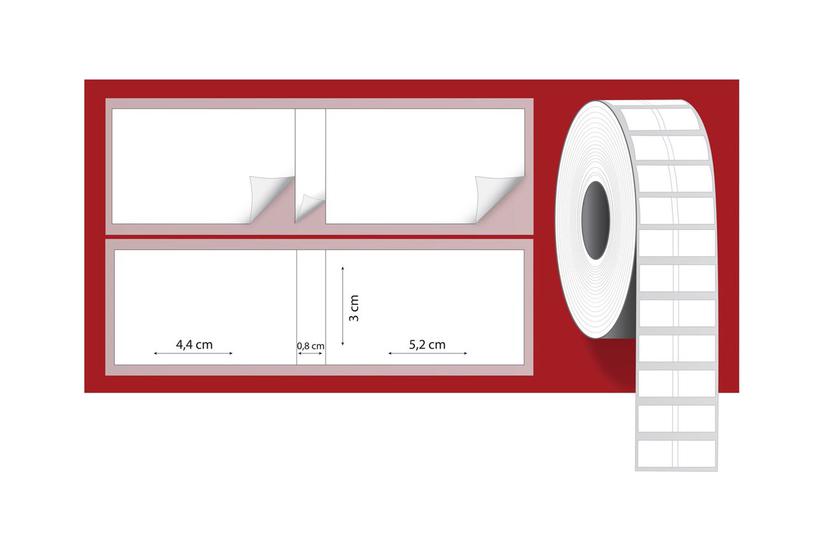 Split Label 104 x 30mm, Core