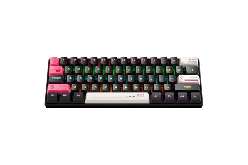 Onikuma Tastatur - Ledningsført - Tea Axis - Mini - Ja - Sort - Nej