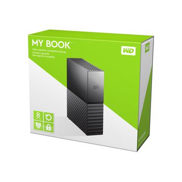 WD My Book WDBBGB0080HBK - 8TB