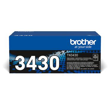 Brother TN3430 - sort - original - tonerpatron