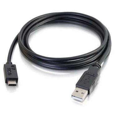 C2G 12ft USB C to USB A Cable - M/M - USB Type-C kabel - 24 pin USB-C til USB - 3.66 m