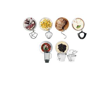 Kenwood KVC85.124SI foodprocessor 1200 W 5 L S&oslash;lv Indbyggede v&aelig;gte