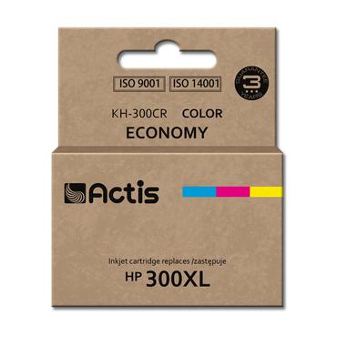 Actis KH-300CR blæk (erstatning HP 300XL CC644EE; Standard; 21 ml; farve)
