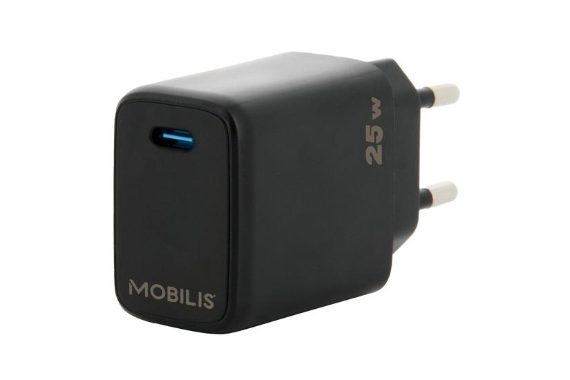 Mobilis str&ouml;madapter - snabb - 24 pin USB-C - 25 Watt