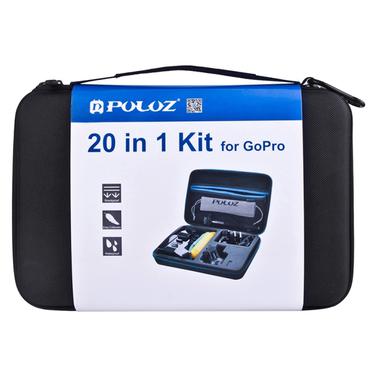 Puluz Zestaw 20 akcesoriówdo kamer sportowych PKT11