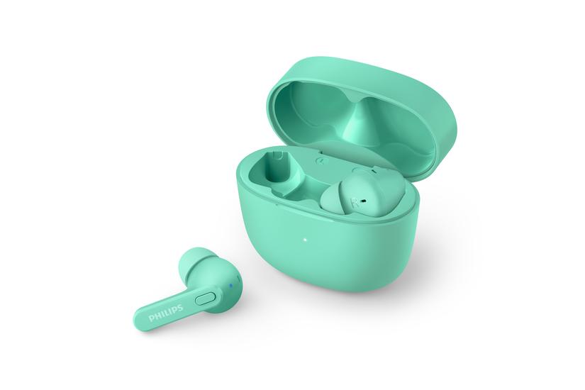 Philips TAT2206GR - True wireless-h&ouml;rlurar med mikrofon