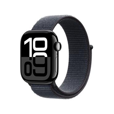 Apple Watch Series 10 OLED 42 mm Digital 374 x 446 pixel Berøringsskærm Sort Wi-Fi GPS (satellit)