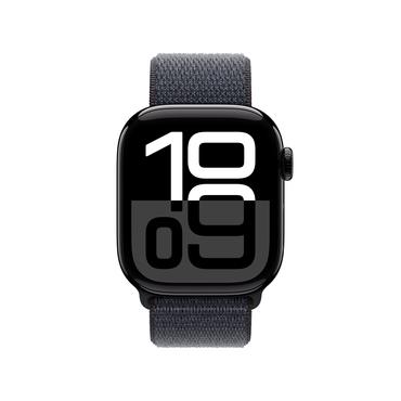 Apple Watch Series 10 OLED 42 mm Digital 374 x 446 pixel Berøringsskærm Sort Wi-Fi GPS (satellit)