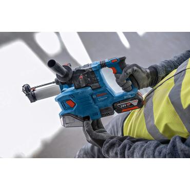 warehouse linden----Akku-Bohrhammer GBH 18V-22 Professional, 18Volt (blau/schwarz, 2x Li-Ionen Akku 4,0Ah, in L-BOXX)