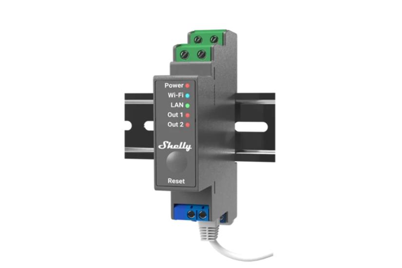 Shelly Pro2 str&oslash;mrel&aelig; Sort, Bl&aring;, Gr&oslash;n