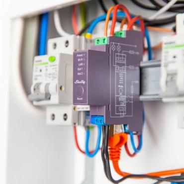 Shelly Pro2 str&oslash;mrel&aelig; Sort, Bl&aring;, Gr&oslash;n