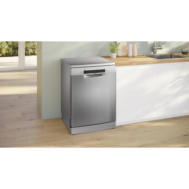 Bosch Serie | 4 SMS4EMI06E opvaskemaskine - fritst&aring;ende - inox s&oslash;lv